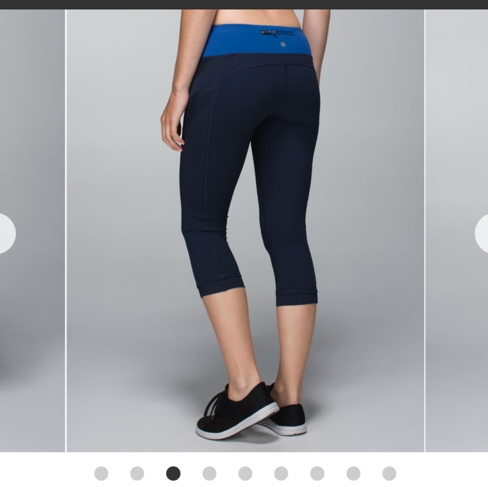 lululemon athletica Navy Blue Leggings